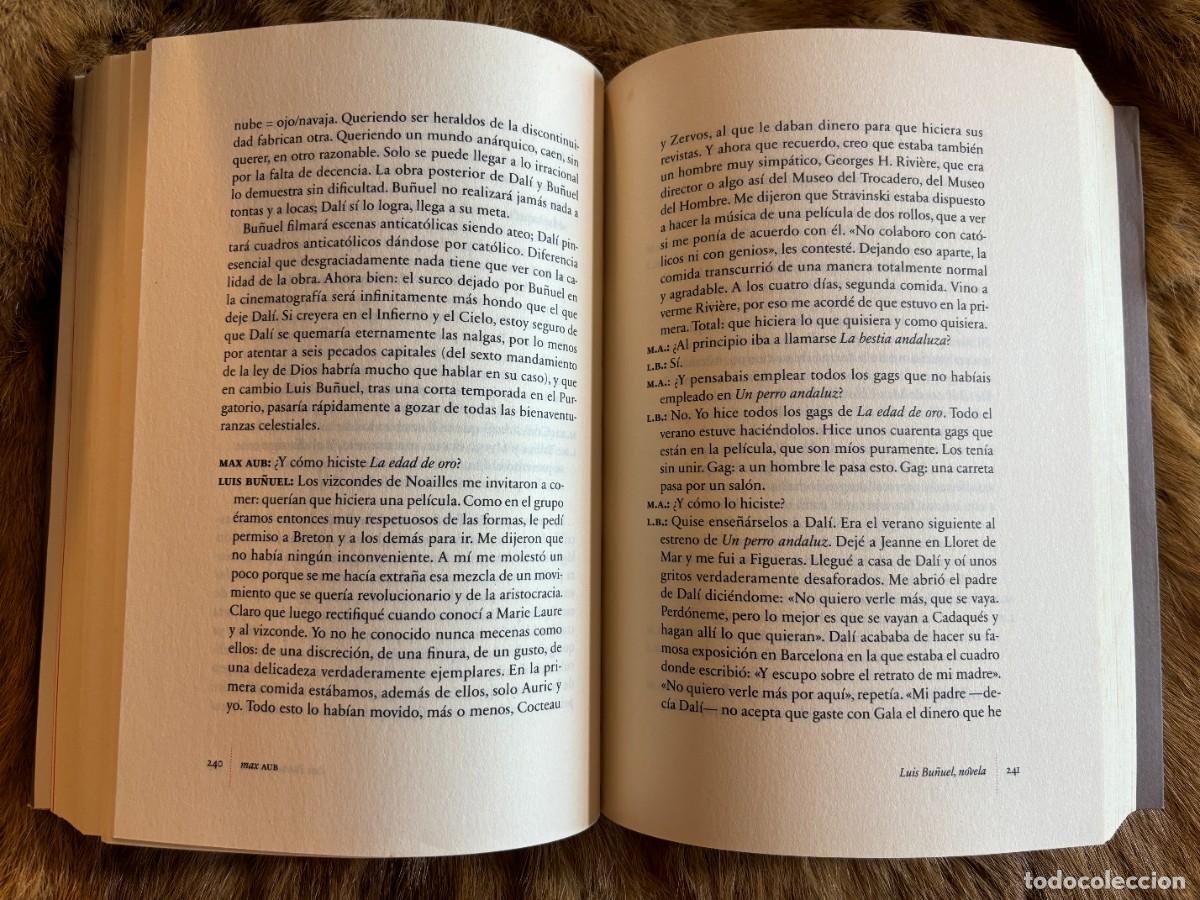 Libros de segunda mano: MAX AUB. LUIS BU&Ntilde;UEL, NOVELA. CUADERNOS DEL VIG&Iacute;A, 2013 - Foto 4