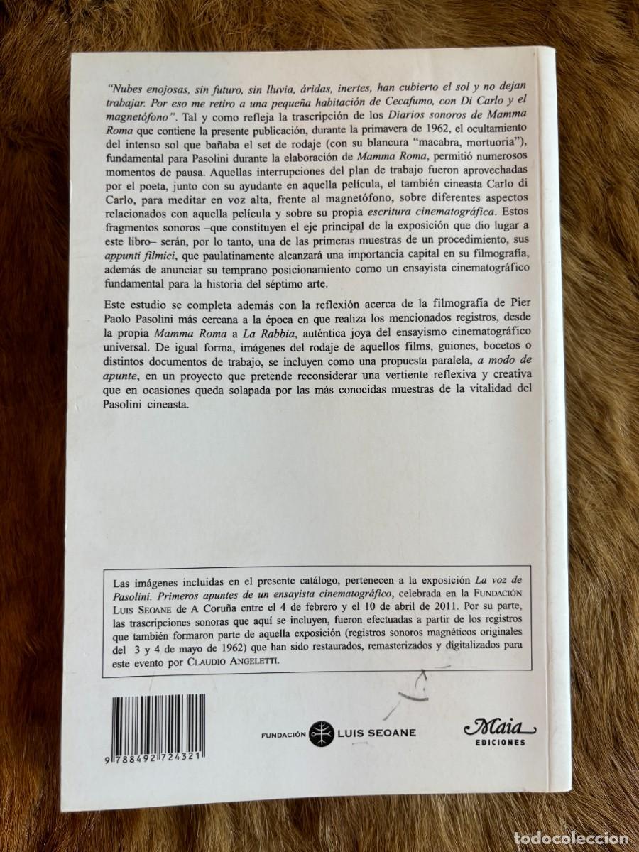 Libros de segunda mano: LA VOZ DE PASOLINI. MAIA EDICIONES, 2011 - Foto 6