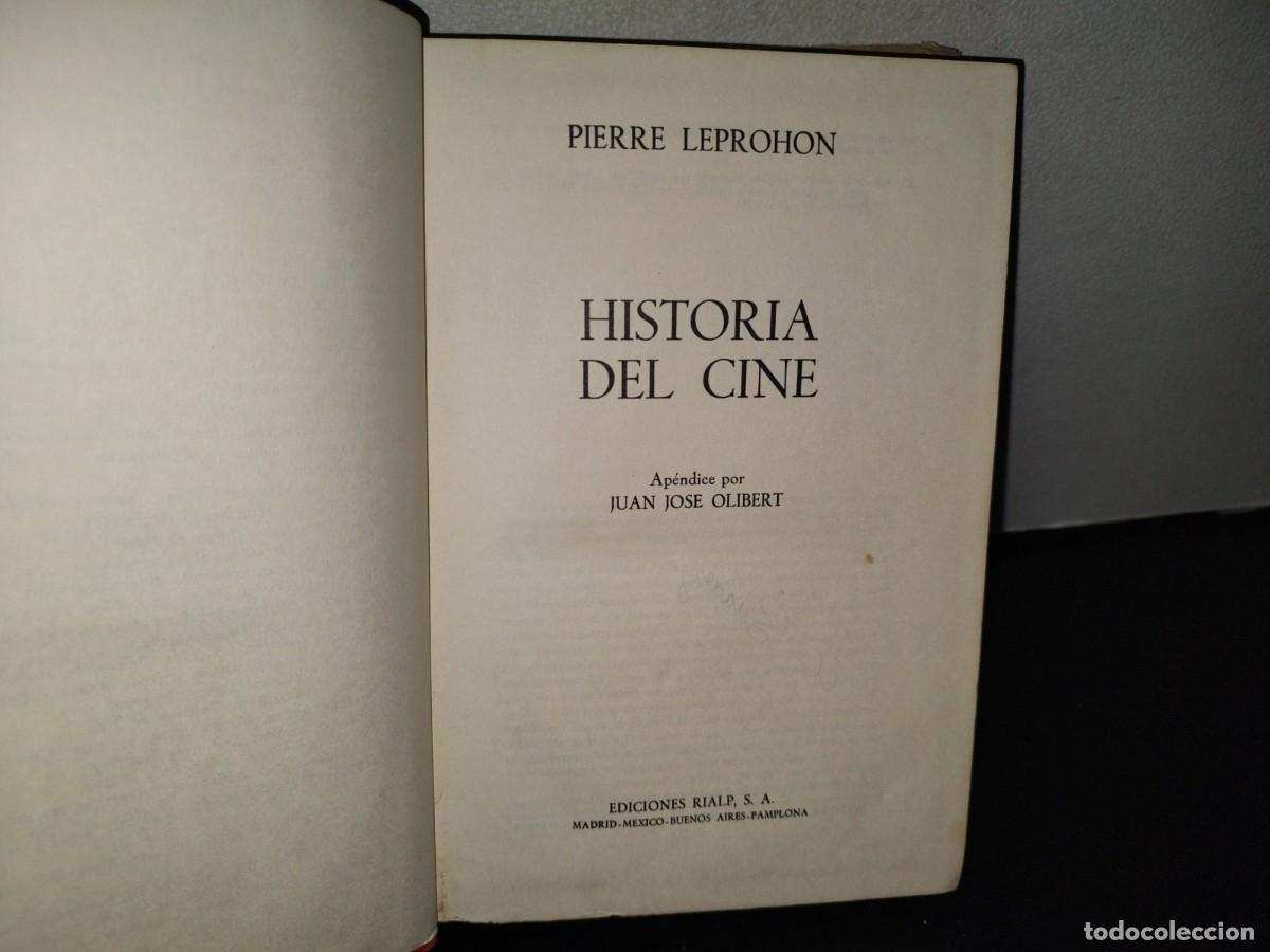 Libros de segunda mano: 103- HISTORIA DEL CINE - PIERRE LEPROHON - 1968 - Foto 4