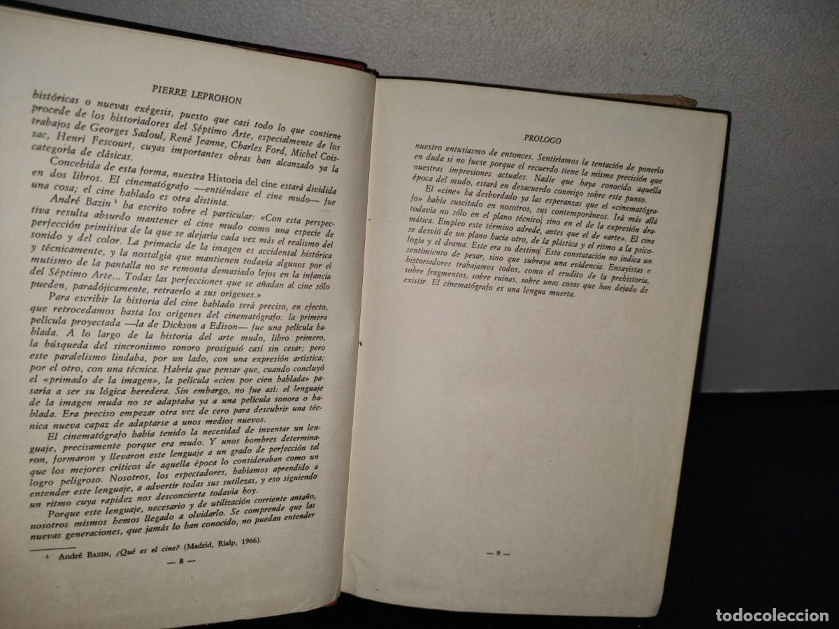 Libros de segunda mano: 103- HISTORIA DEL CINE - PIERRE LEPROHON - 1968 - Foto 6