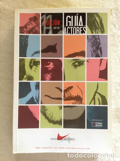 Libros de segunda mano: Gu&iacute;a actores 2009-2010 - VV.AA. - Foto 1