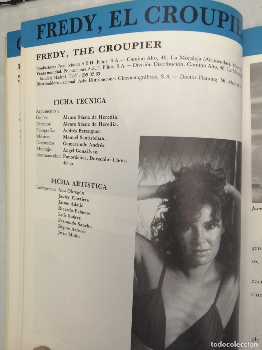 Libros de segunda mano: Cine Espa&ntilde;ol 1982 (G. Jomagar, 1983) - Foto 7