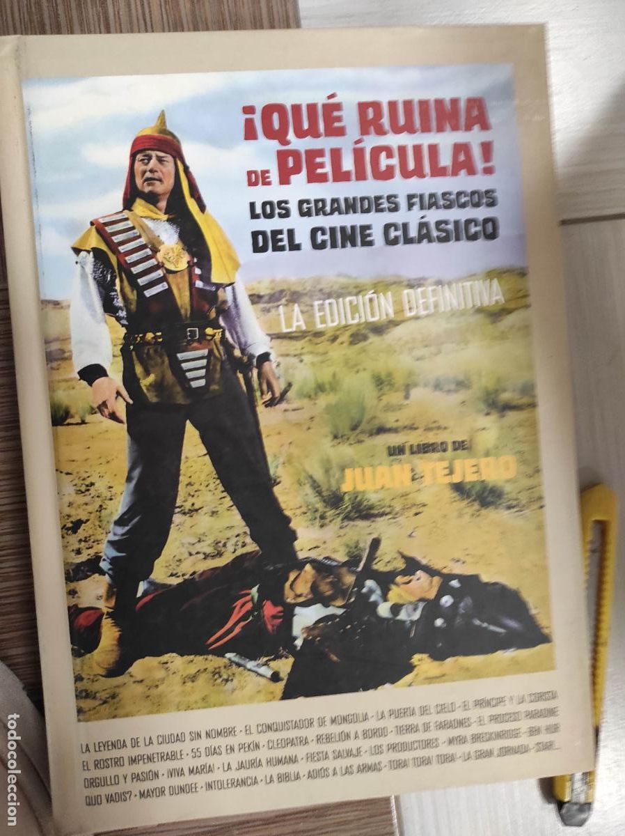 Livros em segunda m&atilde;o: &iexcl;Que ruina de pel&iacute;cula! Los grandes fiascos del cine cl&aacute;sico. La edici&oacute;n definitiva.