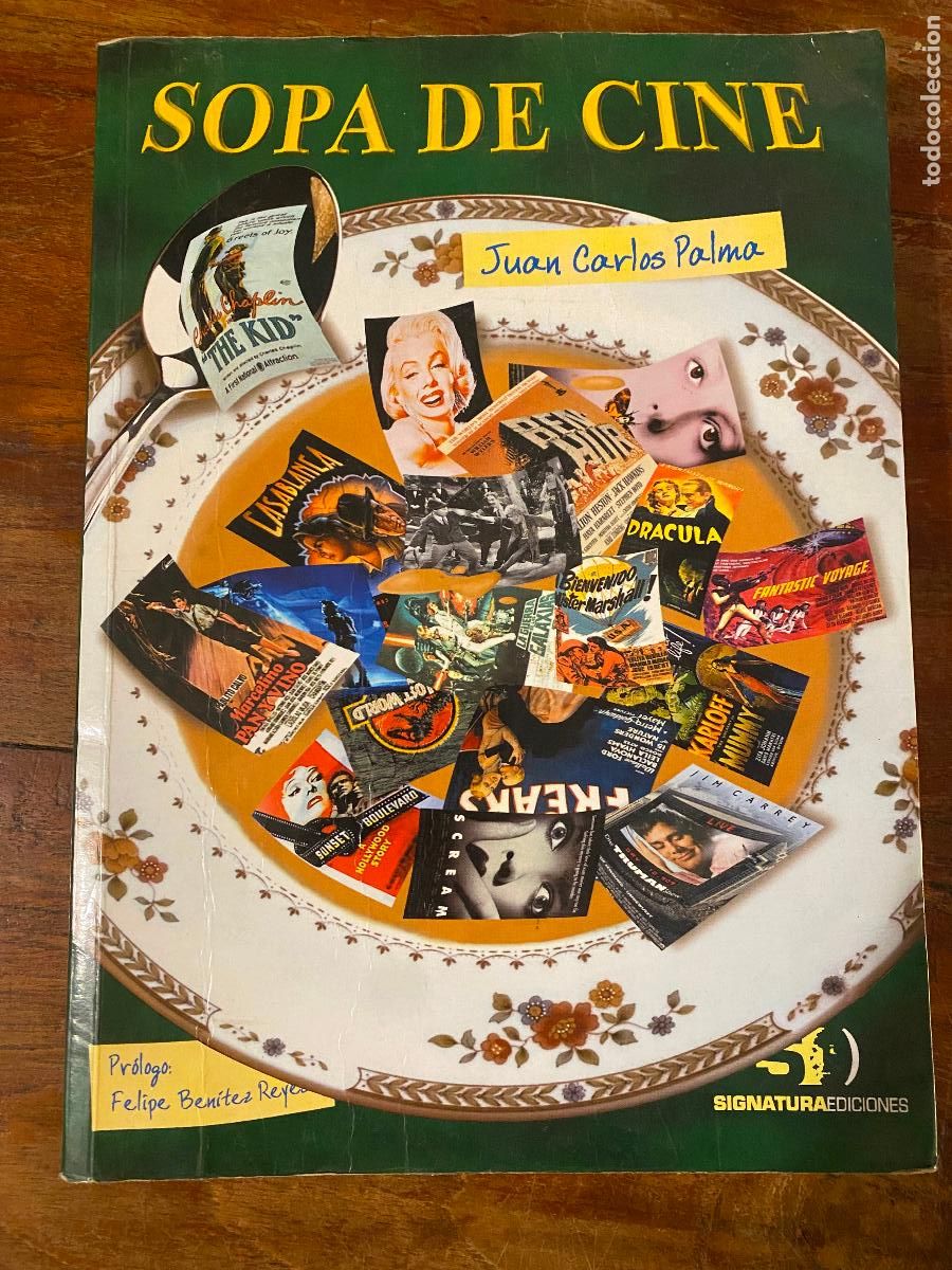 Libros de segunda mano: Palma, Juan Carlos - Sopa de cine - Foto 1