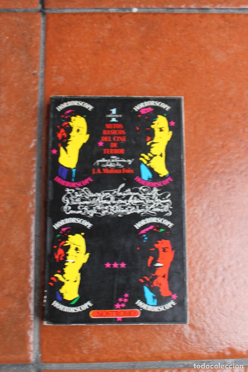 Libros de segunda mano: MITOS BASICOS DEL CINE DE TERROR VOLUMEN 1 : J.A. MOLINA FOIX ; NOSTROMO - Foto 1
