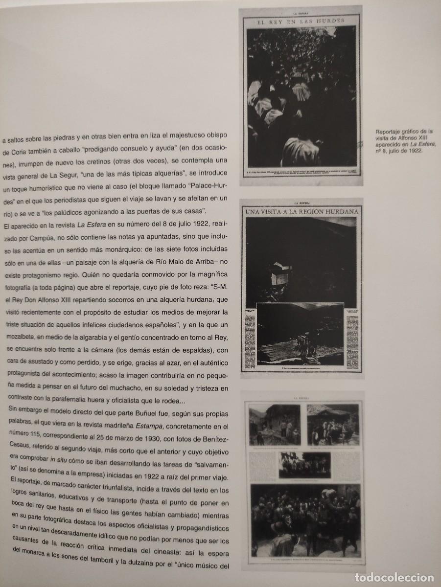 Libros de segunda mano: LAS HURDES - TIERRA SIN PAN - Un documental de Luis Bu&ntilde;uel - Foto 2