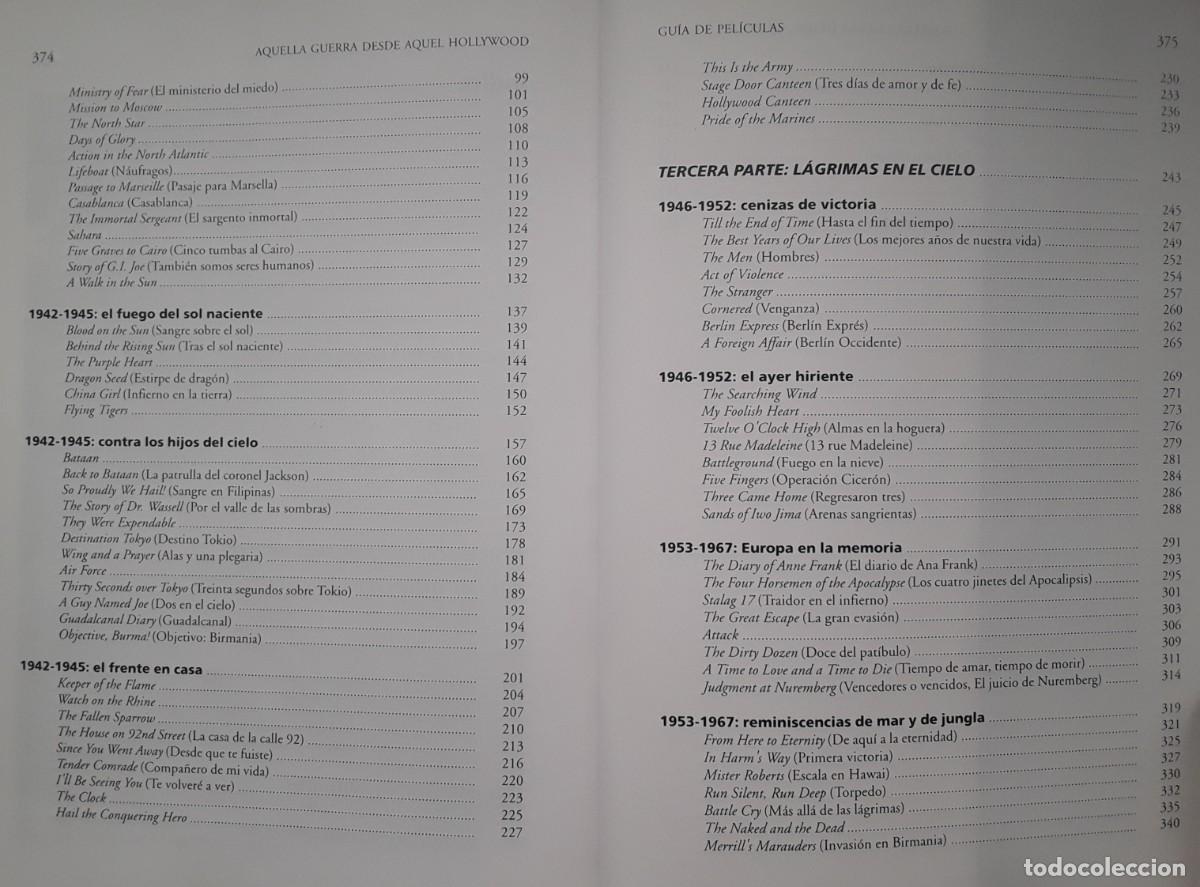 Libros de segunda mano: AQUELLA GUERRA DESDE AQUEL HOLLYWOOD. JAVIER COMA. - Foto 6