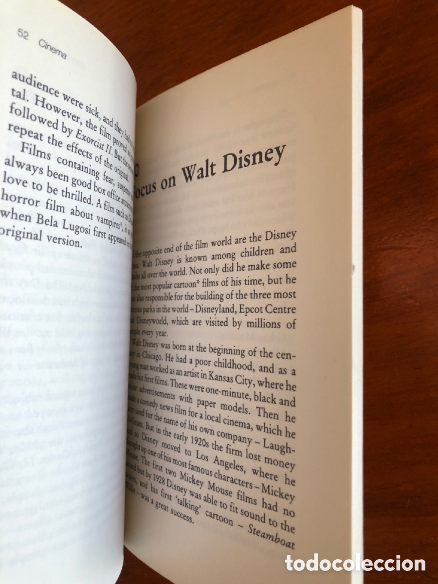 Libros de segunda mano: Spotlight on cinema Michael carrier christine evans - Foto 2
