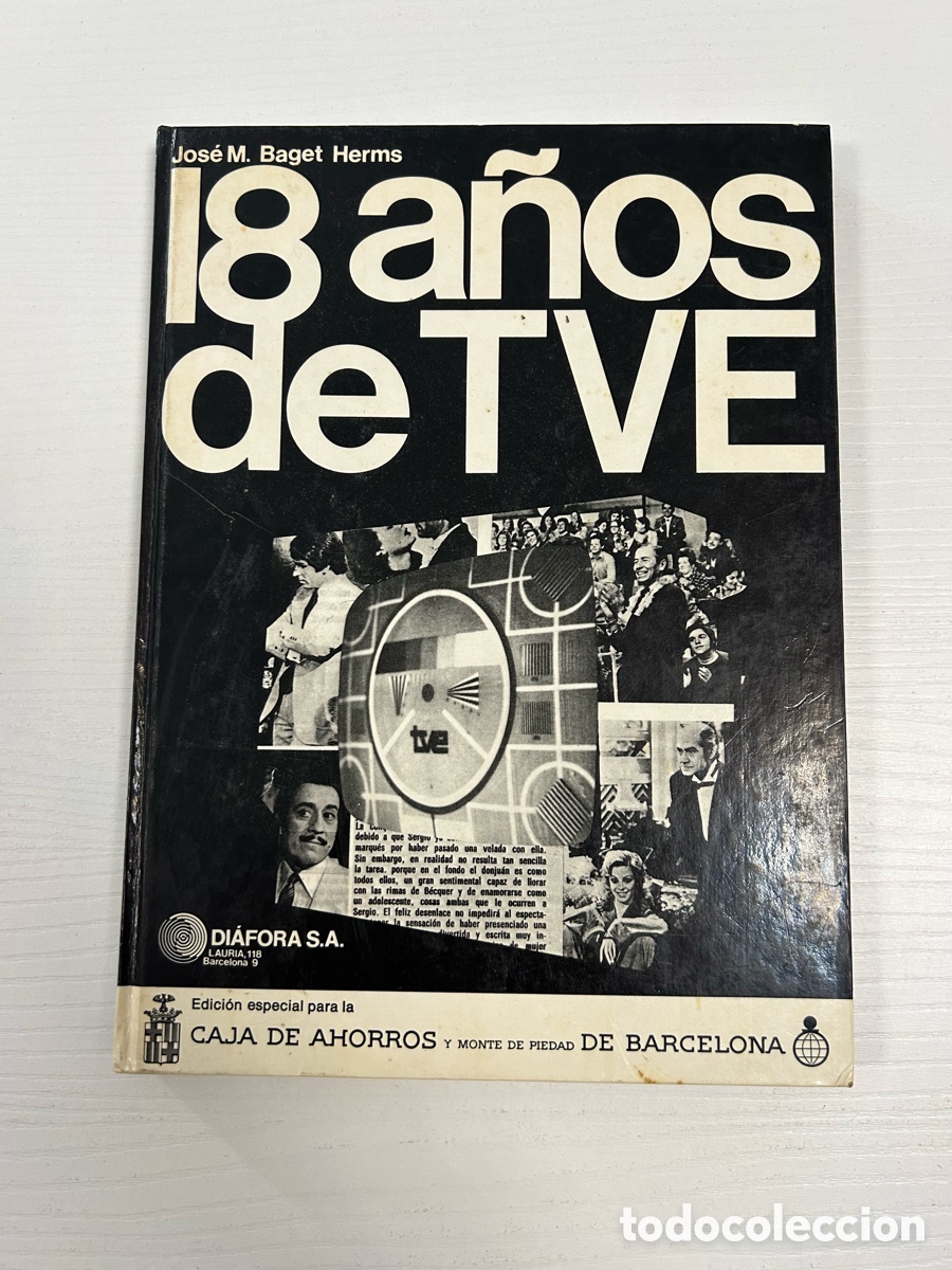 Libros de segunda mano: Libro 18 a&ntilde;os de TVE - Foto 1