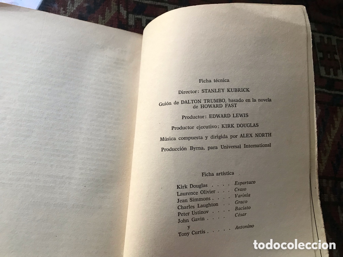 Libros de segunda mano: Espartaco. Howard Fast. 1&ordf; edici&oacute;n 1960 - Foto 5