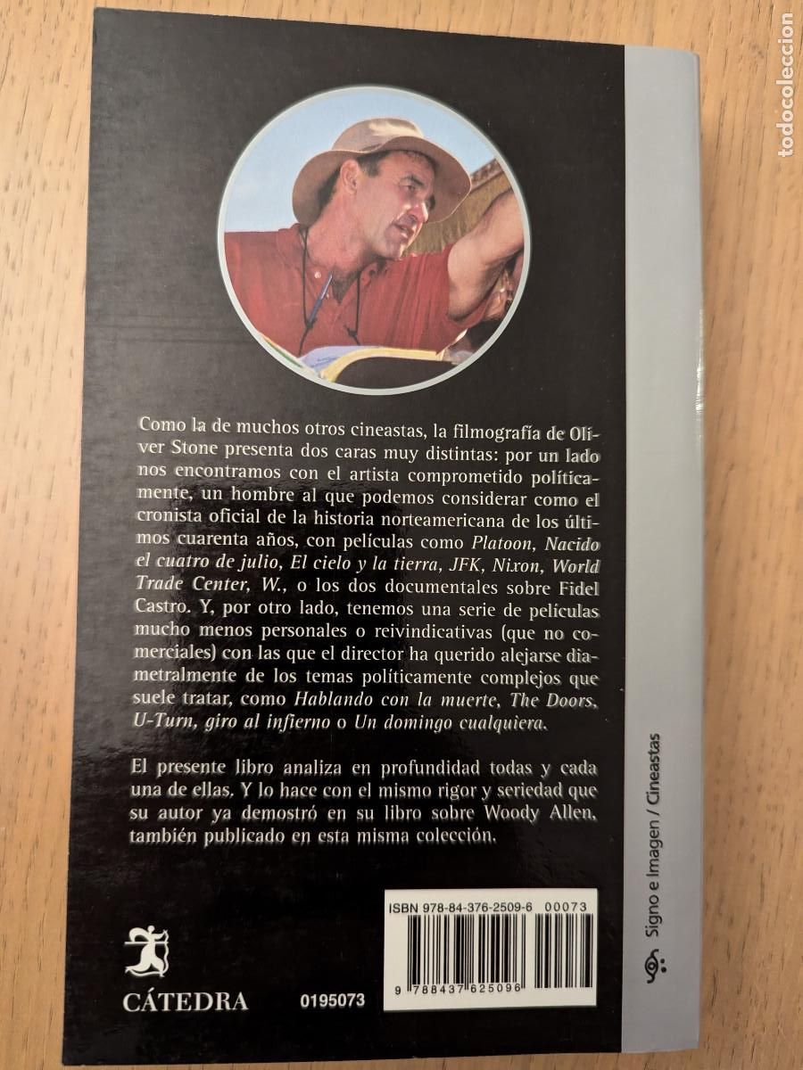 Libros de segunda mano: Oliver Stone c&aacute;tedra Jorge Fonte - Foto 2
