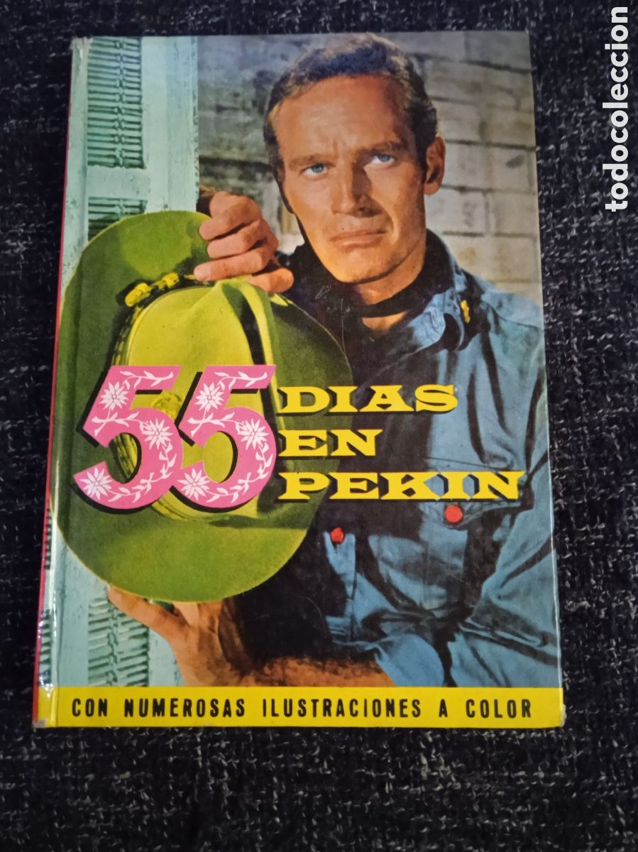 Second hand books: 55 DIAS EN PEKIN , - COLECCION CINEFA DE FELICIDAD, -ED. Fher 1963