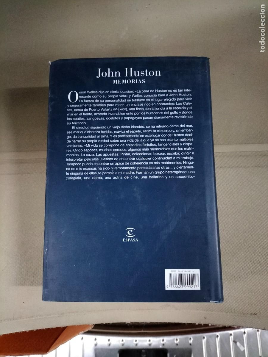 Libros de segunda mano: Memorias - John Huston. Espasa - Foto 2