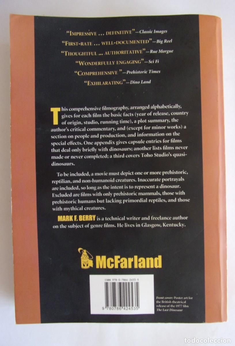Libros de segunda mano: THE DINOSAUR FILMOGRAPHY (Libro en ingles) - Foto 3