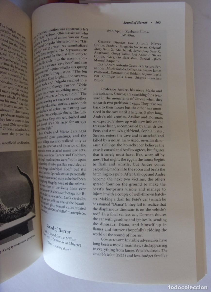 Libros de segunda mano: THE DINOSAUR FILMOGRAPHY (Libro en ingles) - Foto 6