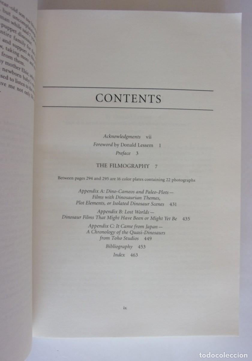 Libros de segunda mano: THE DINOSAUR FILMOGRAPHY (Libro en ingles) - Foto 9