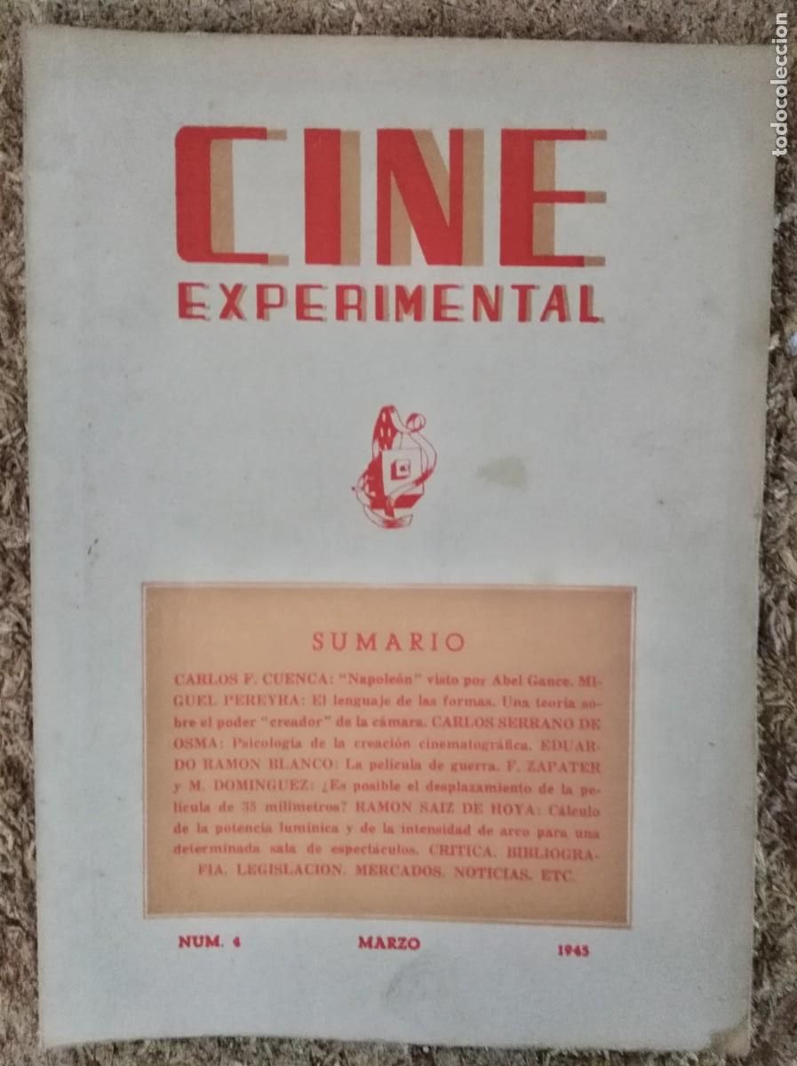 Libros de segunda mano: Cine Experimental 4.CE 1945 - Foto 1