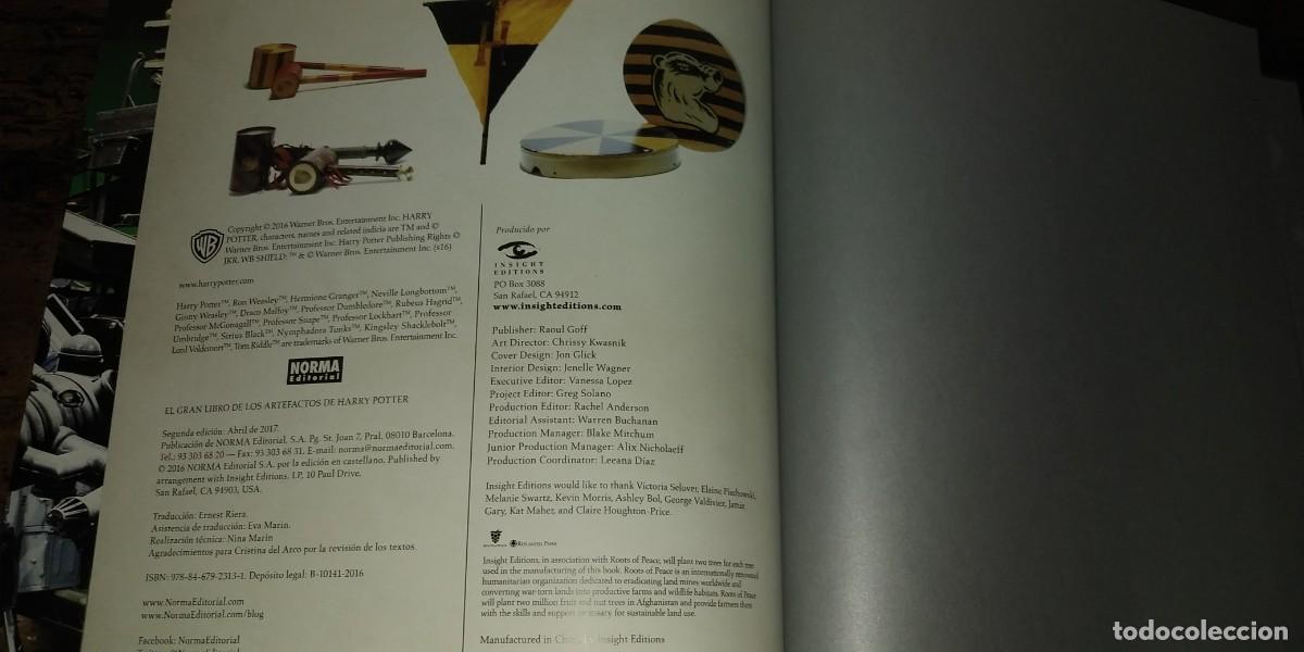 Libros de segunda mano: El Gran Libro De Los Artefactos de Harry Potter - Foto 2