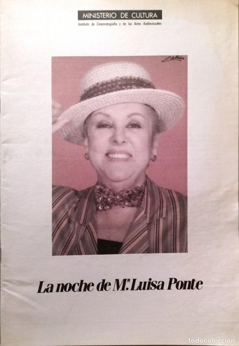 Libros de segunda mano: LA NOCHE DE M&ordf; LUISA PONTE - Foto 1