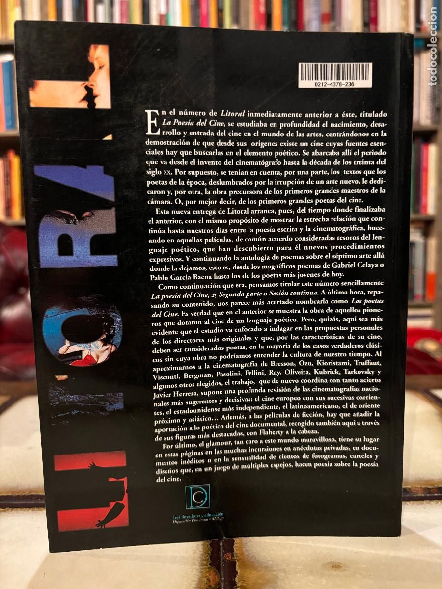 Libros de segunda mano: Los poetas del cine. Litoral - Foto 2