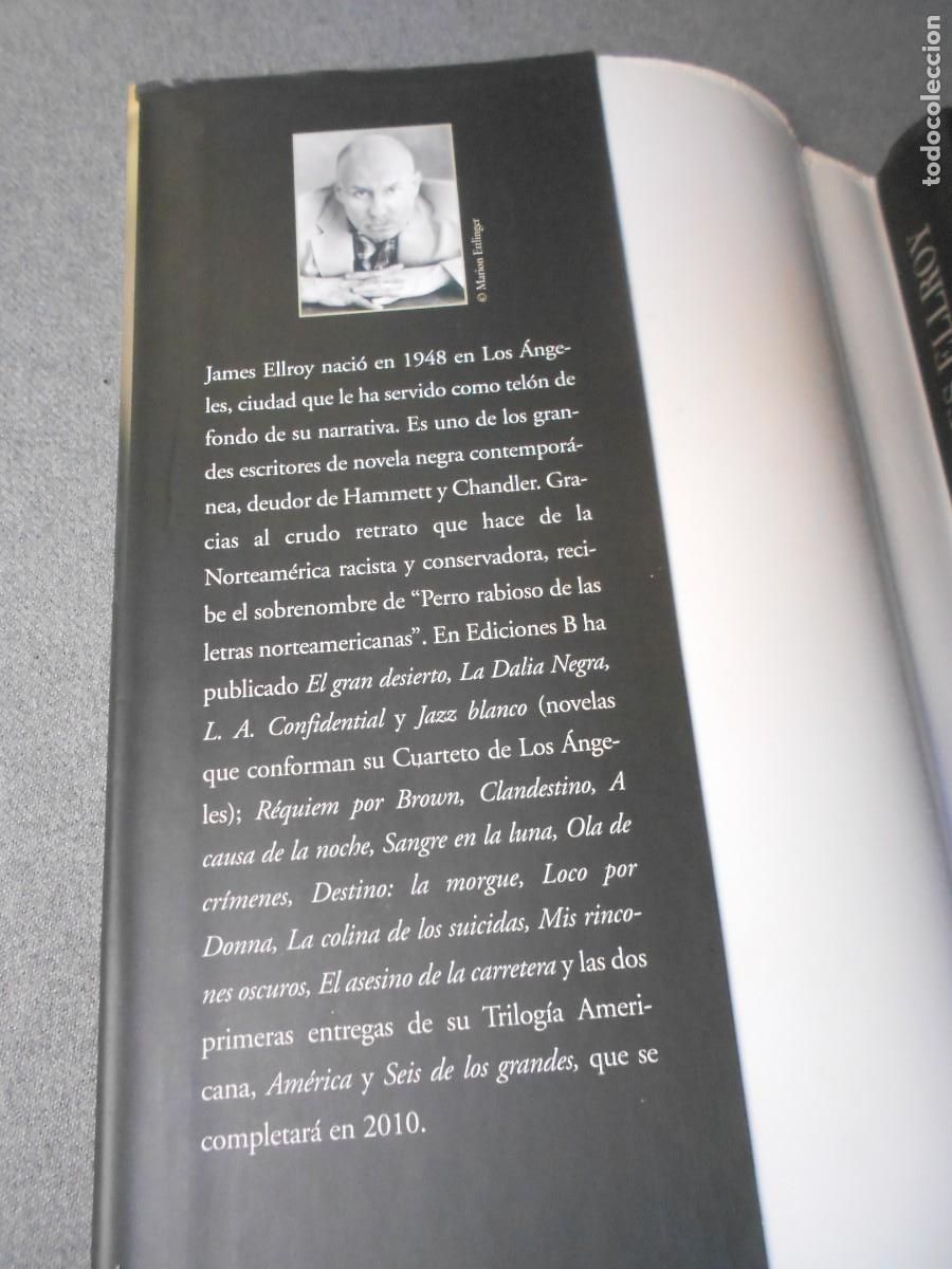 Libros de segunda mano: NOCHES DE HOLLYWOOD. JAMES ELLROY. - Foto 2