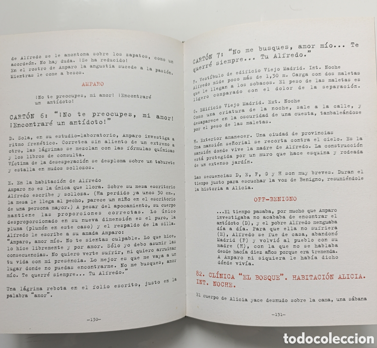 Libros de segunda mano: Hable con ella, guion de Pedro Almod&oacute;var - Foto 2