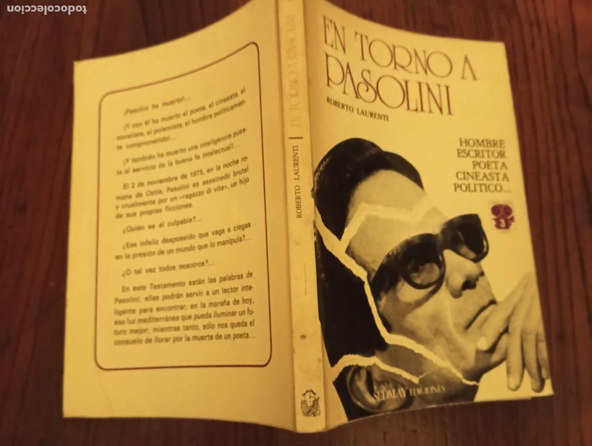 Libros de segunda mano: En torno a Pasolini.-ROBERTO LAURENTI. - Foto 2