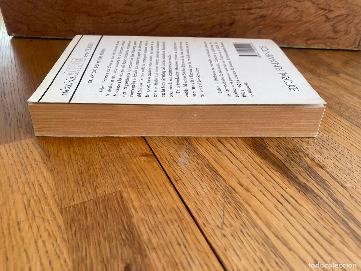 Libros de segunda mano: EL M&Eacute;TODO DEL ACTORS STUDIO - ROBERT H. HETHMON - FUNDAMENTOS - Foto 3