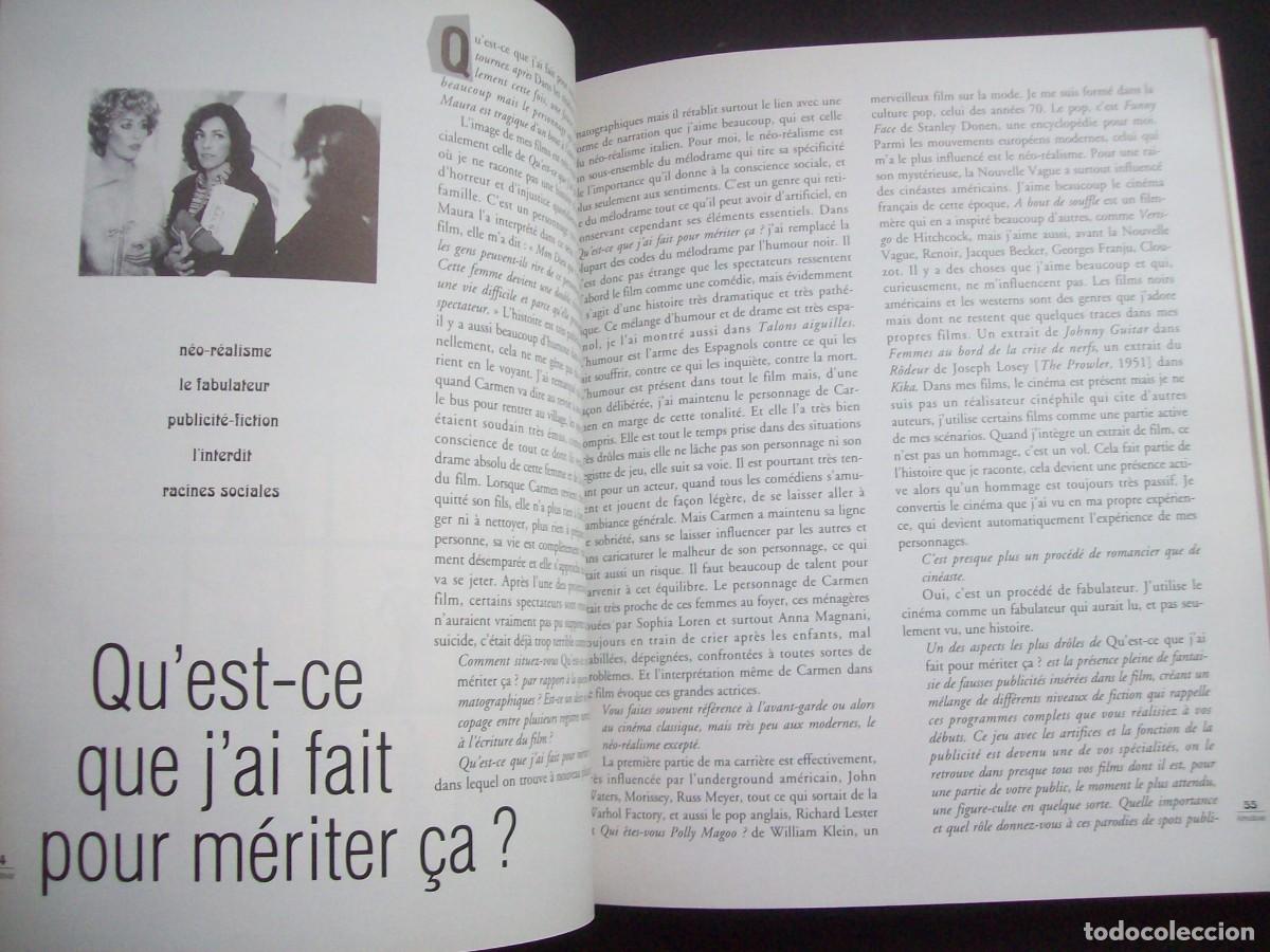 Libros de segunda mano: PEDRO ALMODOVAR. CONVERSATIONS AVEC FREDERIC STRAUSSt - Foto 9