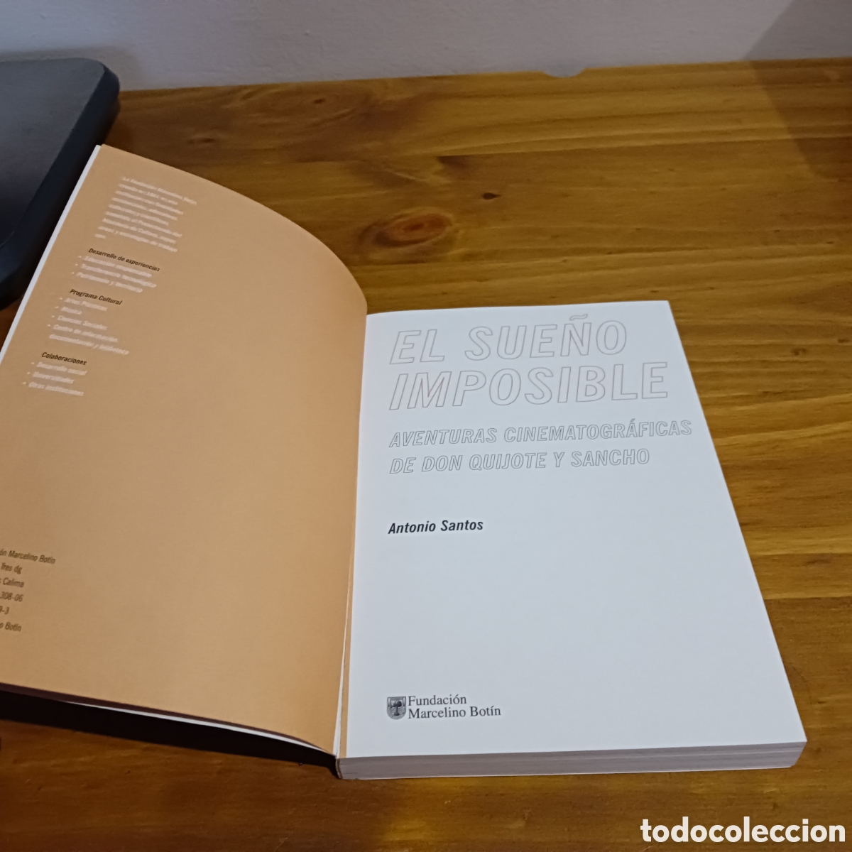 Libros de segunda mano: El sue&ntilde;o imposible. Antonio Santos - Foto 2