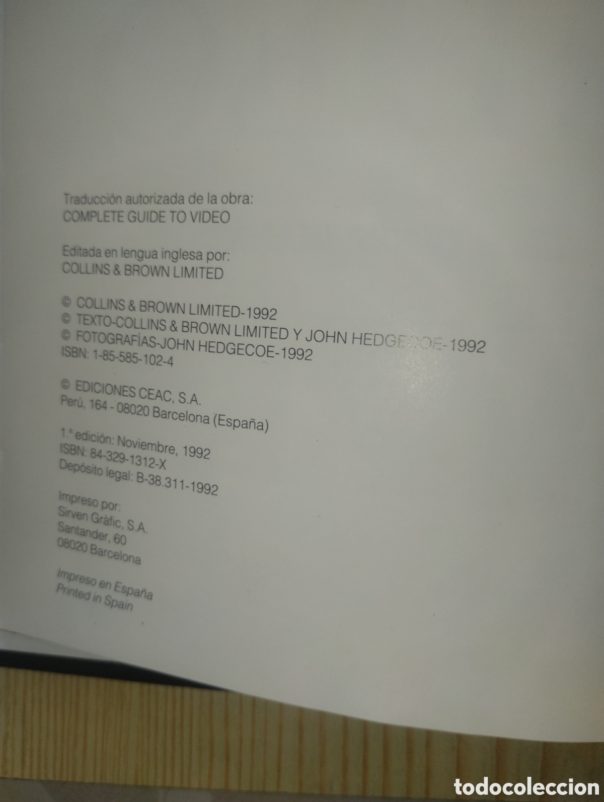 Libros de segunda mano: GUIA COMPLETA DE VIDEO, JOHN HEDGECOE - Foto 4