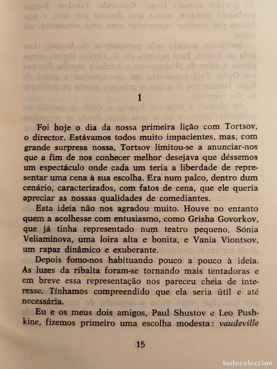 Libros de segunda mano: Stanislavski. A prepara&ccedil;ao do actor. - Foto 5