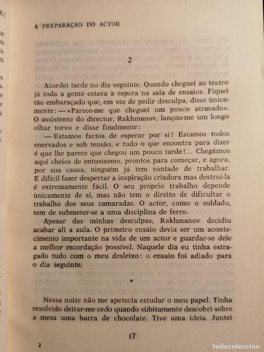Libros de segunda mano: Stanislavski. A prepara&ccedil;ao do actor. - Foto 6