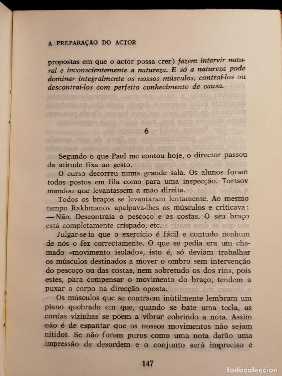 Libros de segunda mano: Stanislavski. A prepara&ccedil;ao do actor. - Foto 9