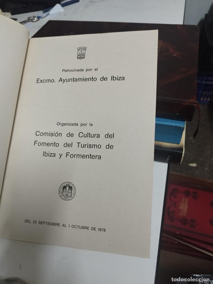 Libros de segunda mano: Programa V semana cultural de ibiza y formentera. Cine. 1978. Charlot Pasolini. Chaplin. Programa. - Foto 3
