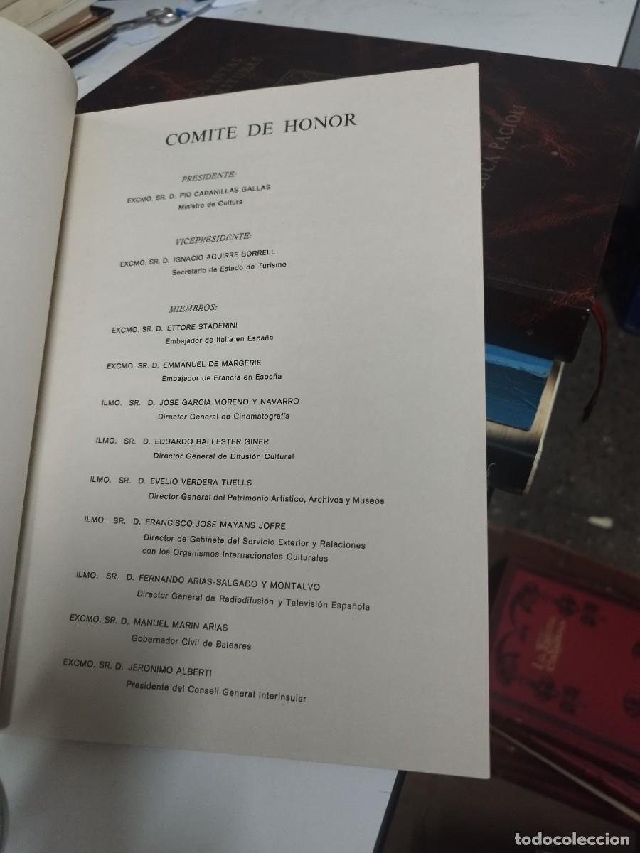 Libros de segunda mano: Programa V semana cultural de ibiza y formentera. Cine. 1978. Charlot Pasolini. Chaplin. Programa. - Foto 4