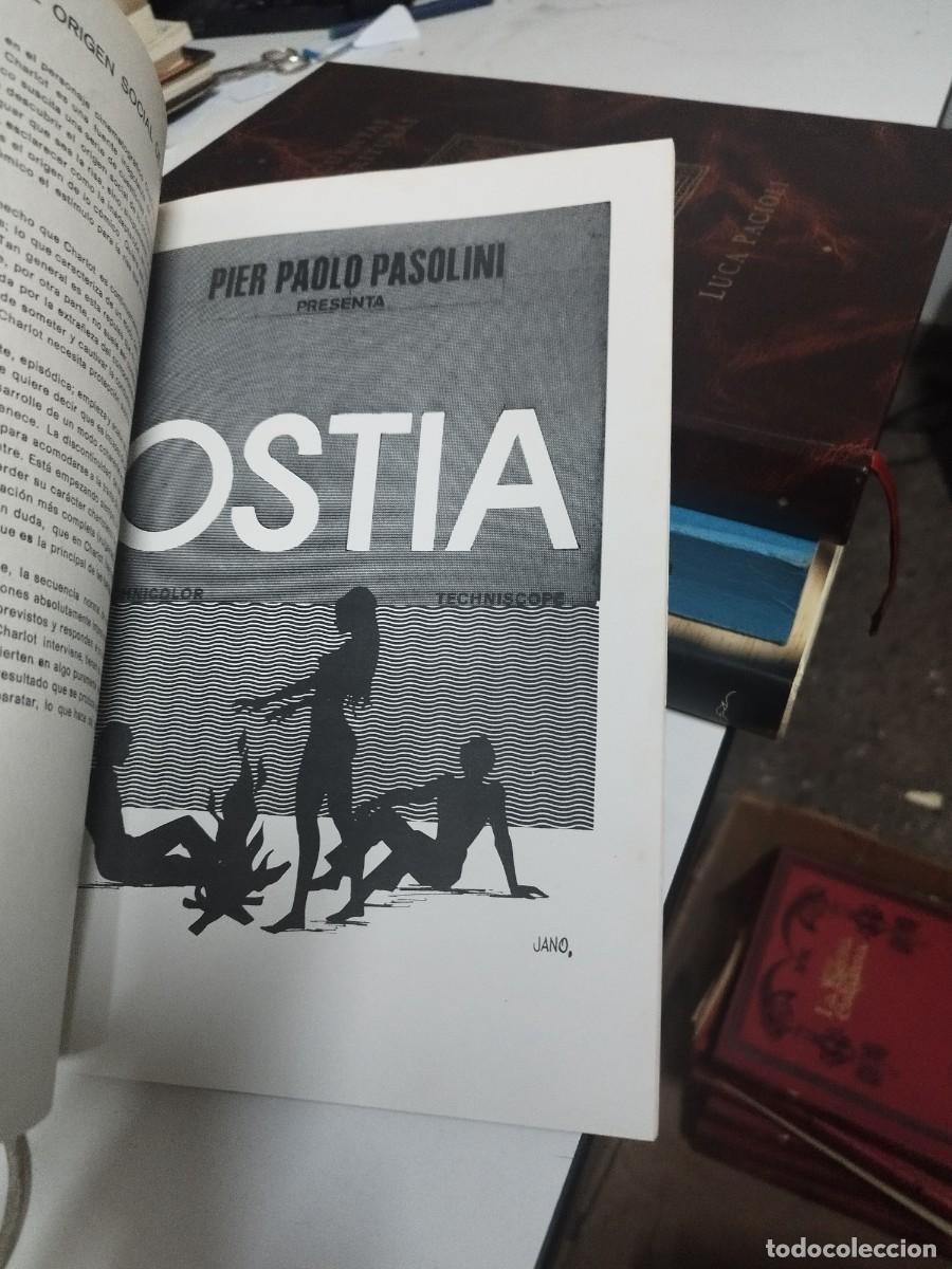 Libros de segunda mano: Programa V semana cultural de ibiza y formentera. Cine. 1978. Charlot Pasolini. Chaplin. Programa. - Foto 12
