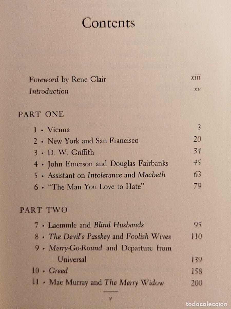 Libros de segunda mano: 1971. Von Stroheim. Thomas Quinn Curtis. - Foto 4