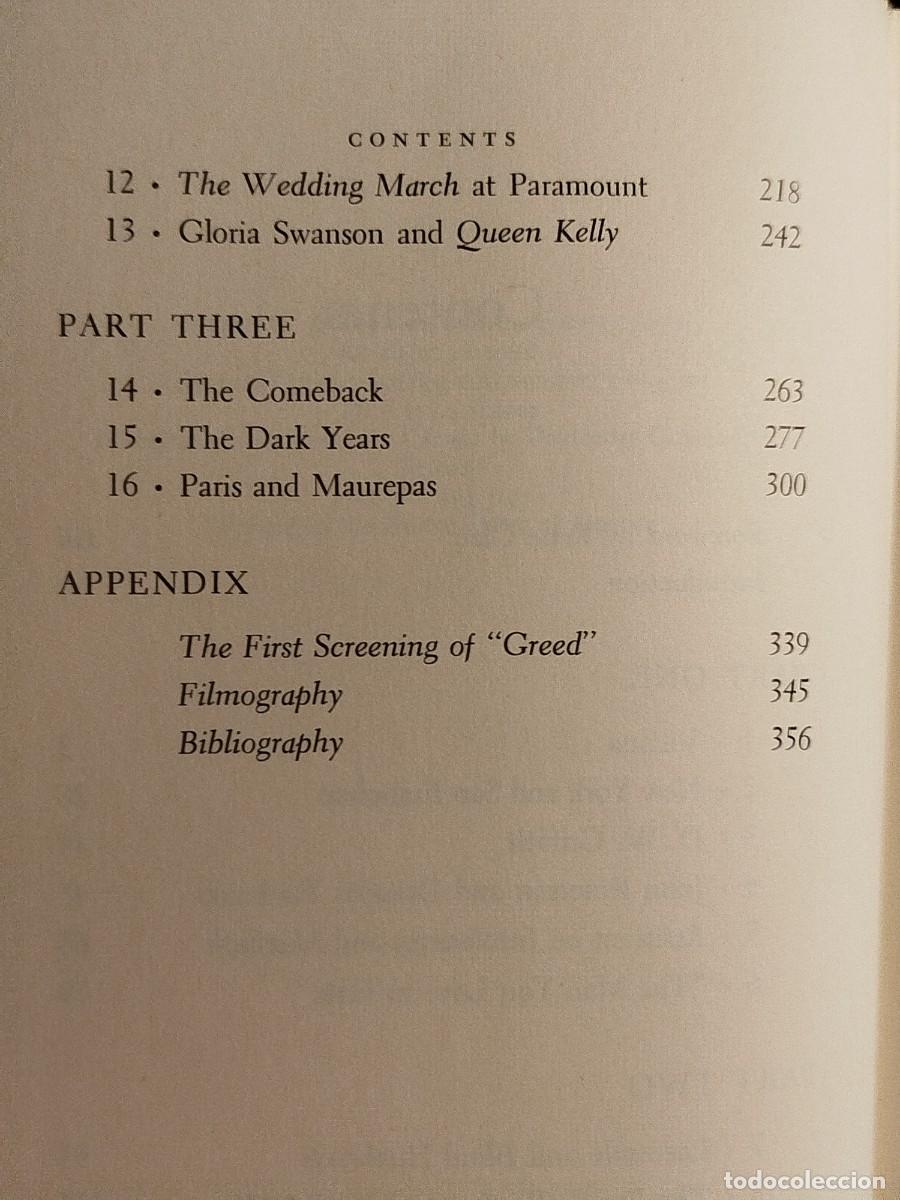 Libros de segunda mano: 1971. Von Stroheim. Thomas Quinn Curtis. - Foto 5