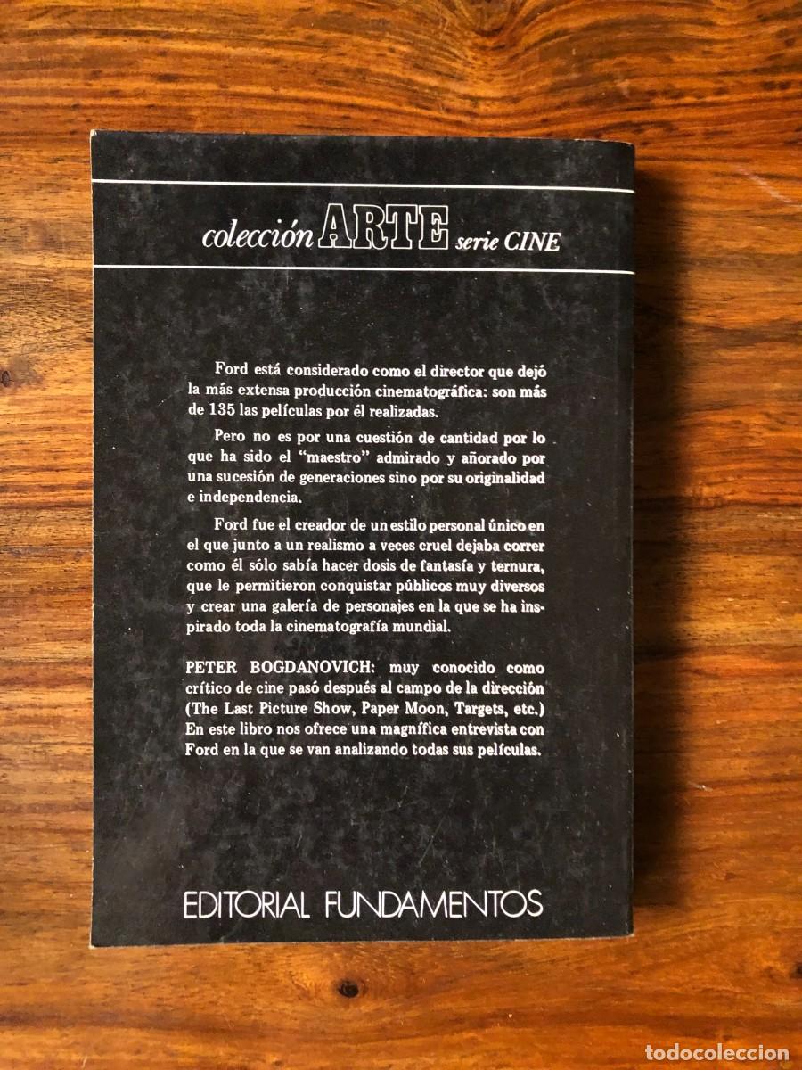 Libros de segunda mano: John Ford. Peter Bogdanovich. Editorial Fundamentos. - Foto 2