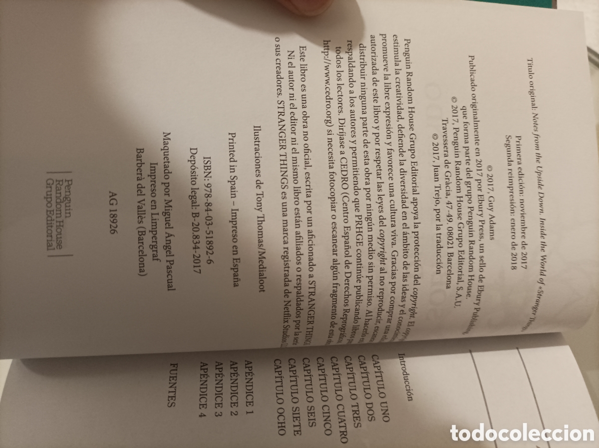 Libros de segunda mano: Guy Adams - Apuntes sobre el mundo Stranger Things - Foto 5