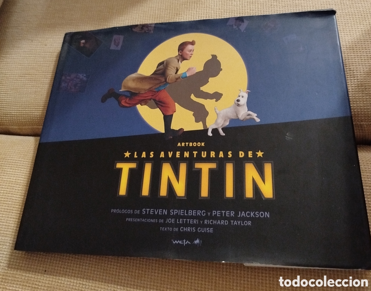 Libros de segunda mano: Las aventuras de Tint&iacute;n. Art book - Foto 1