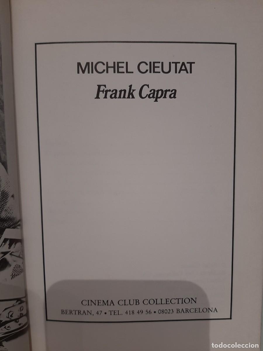 Libros de segunda mano: Michel Cieutat. Frank Capra - Foto 1