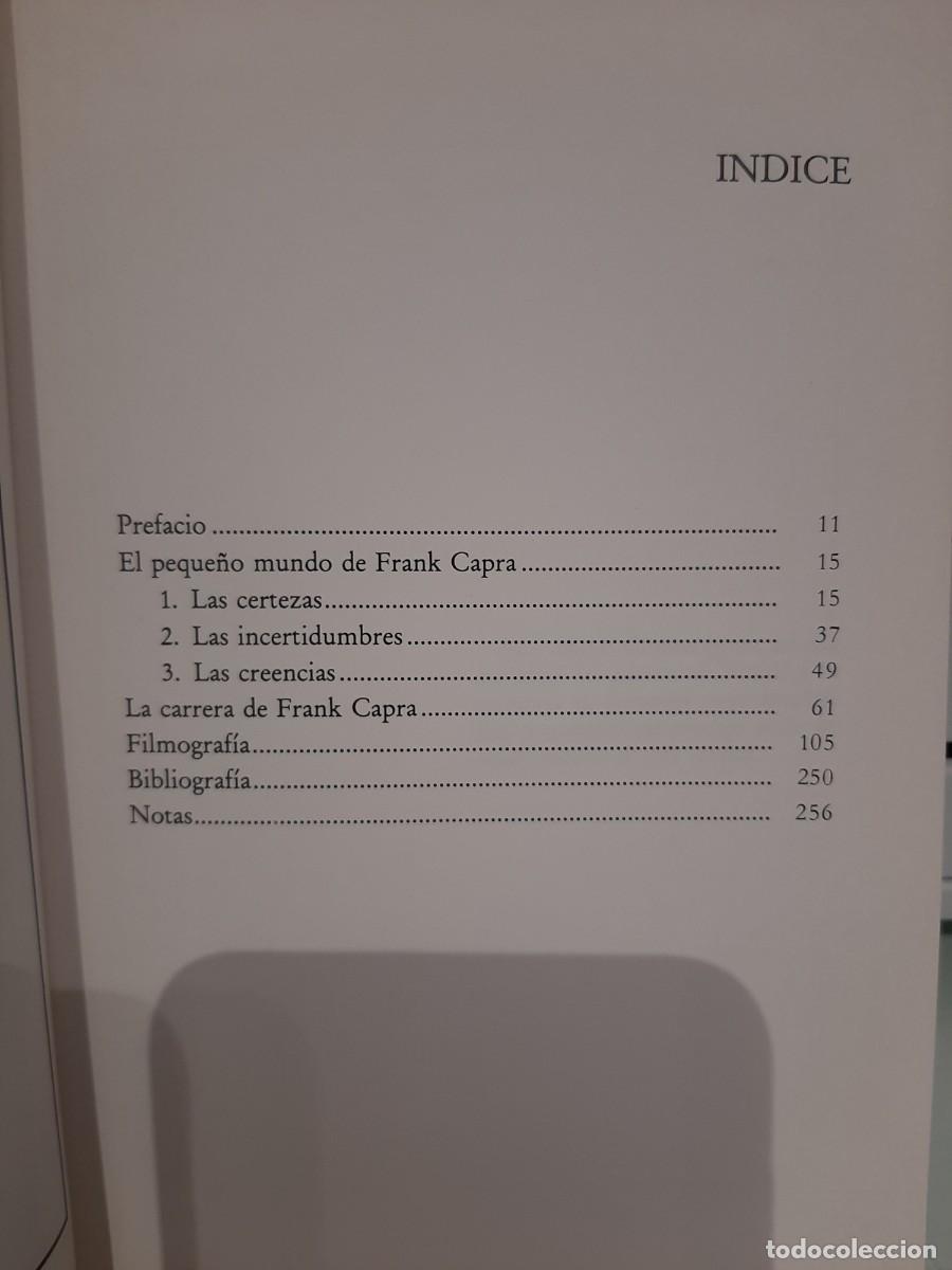 Libros de segunda mano: Michel Cieutat. Frank Capra - Foto 4