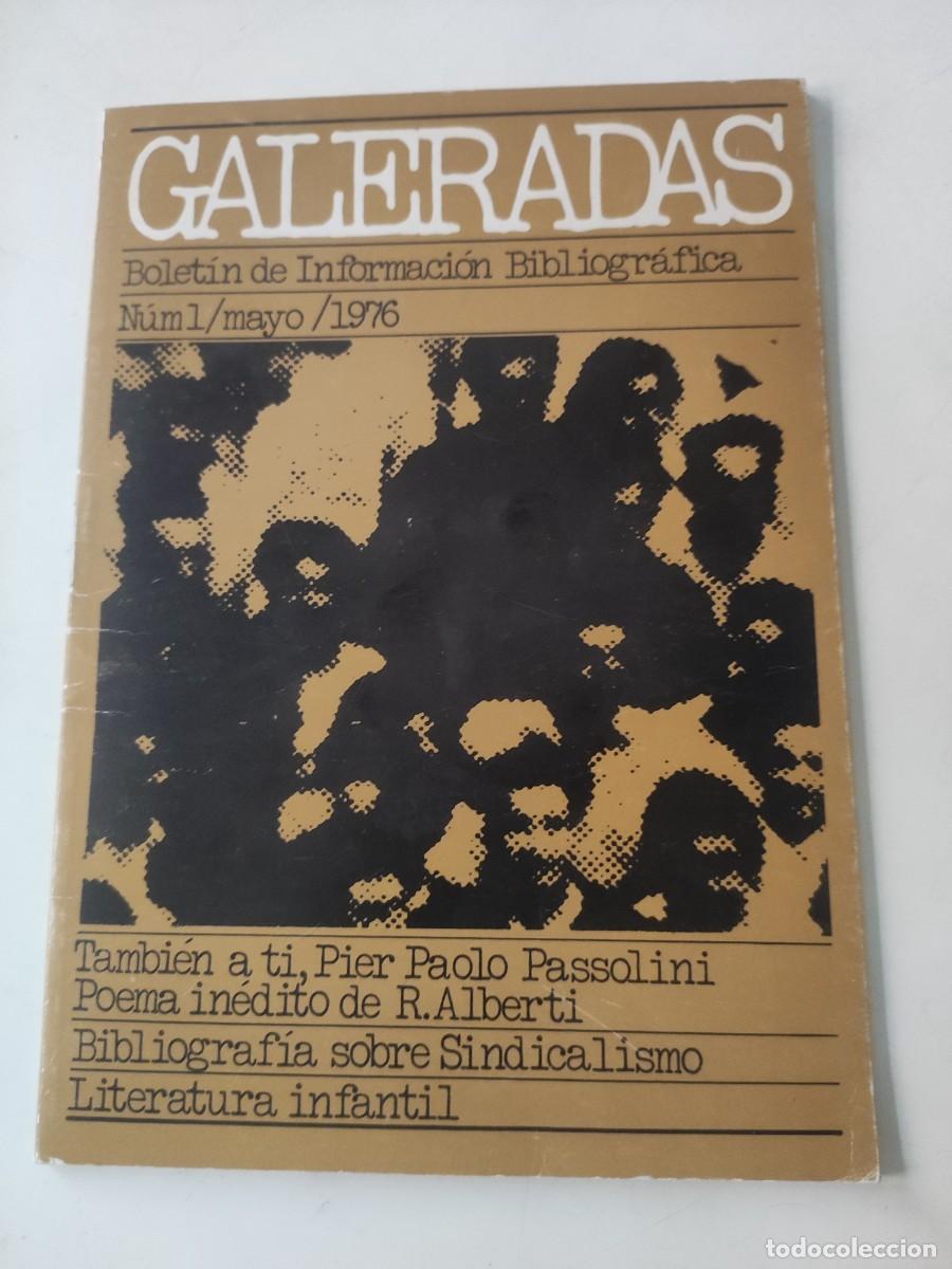 Libros de segunda mano: Galeradas. N&uacute;mero 1. 1976. - Foto 1