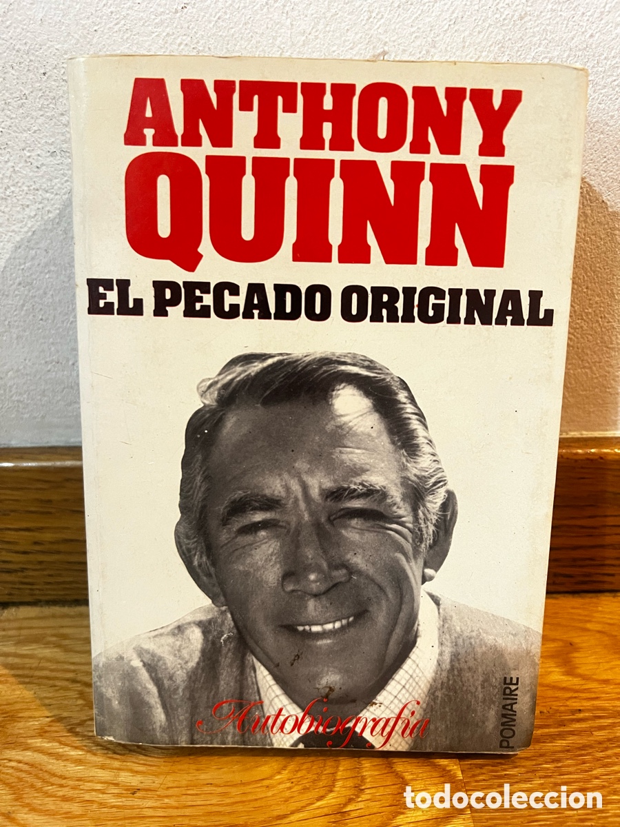 Libros de segunda mano: Anthony Quinn El pecado original - Foto 1