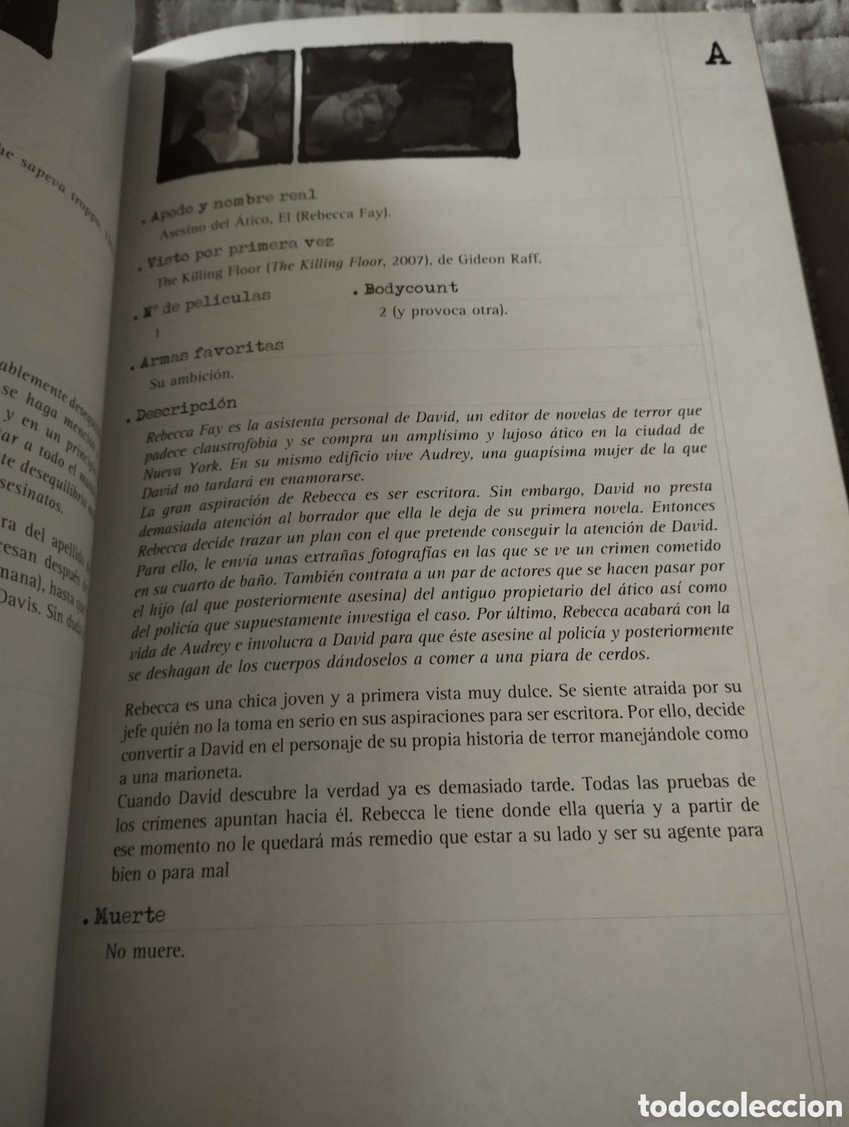 Libros de segunda mano: Psychobase 333 asesinos de cine - Foto 5