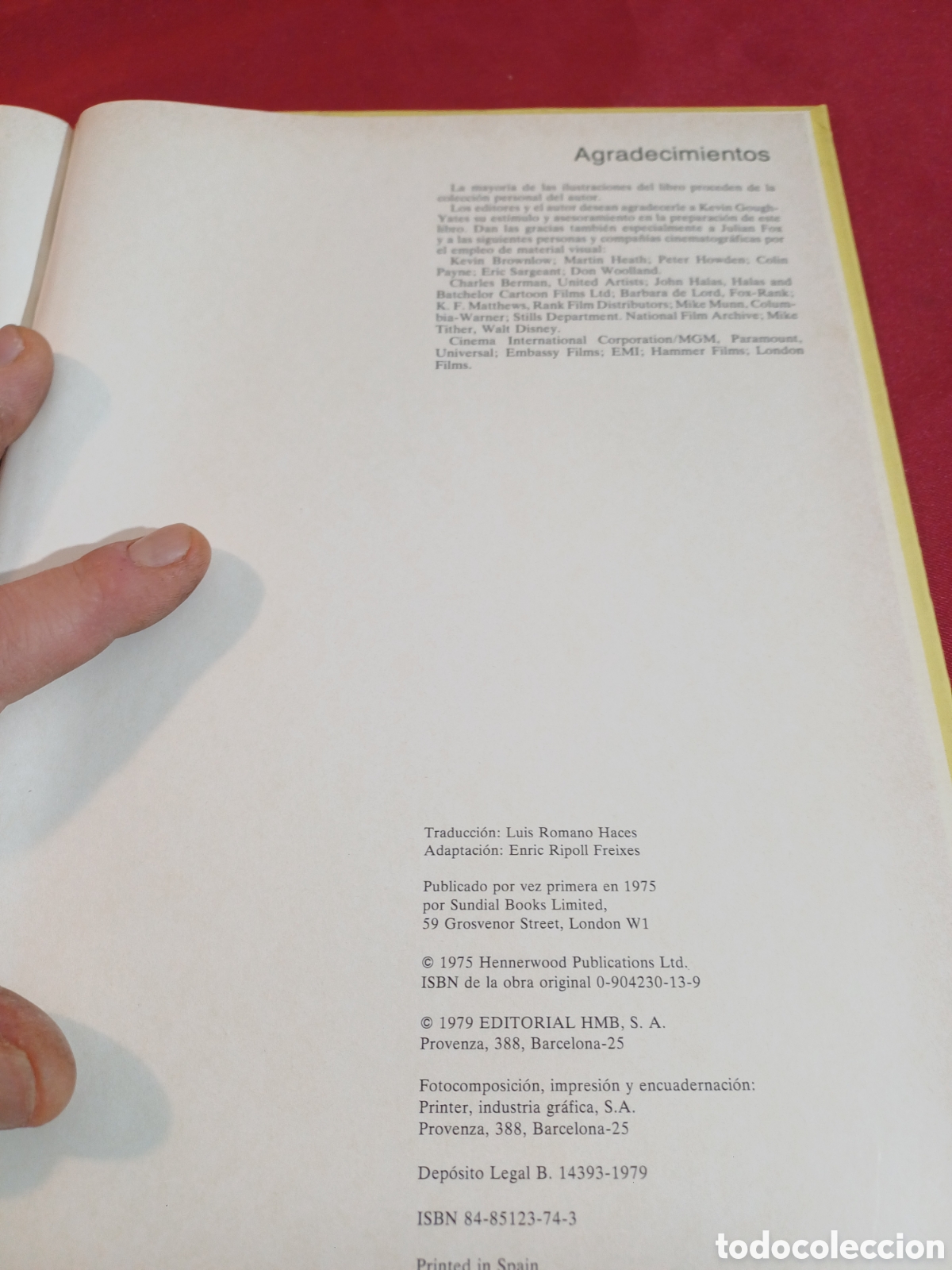 Libros de segunda mano: EL GRAN LIBRO DEL CINE, 1979 - Foto 14