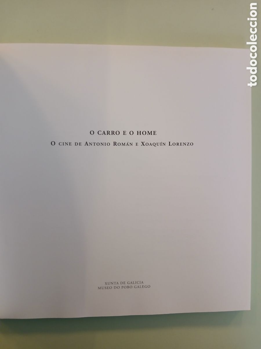 Libros de segunda mano: O Carro e o Home. Museo do Pobo Galego. - Foto 3