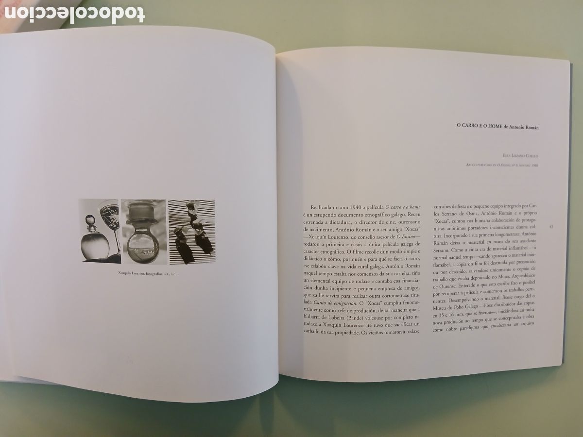Libros de segunda mano: O Carro e o Home. Museo do Pobo Galego. - Foto 9